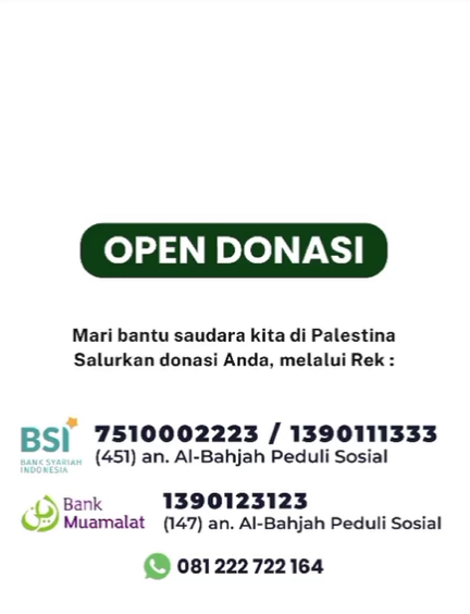 open donasi untuk palestina