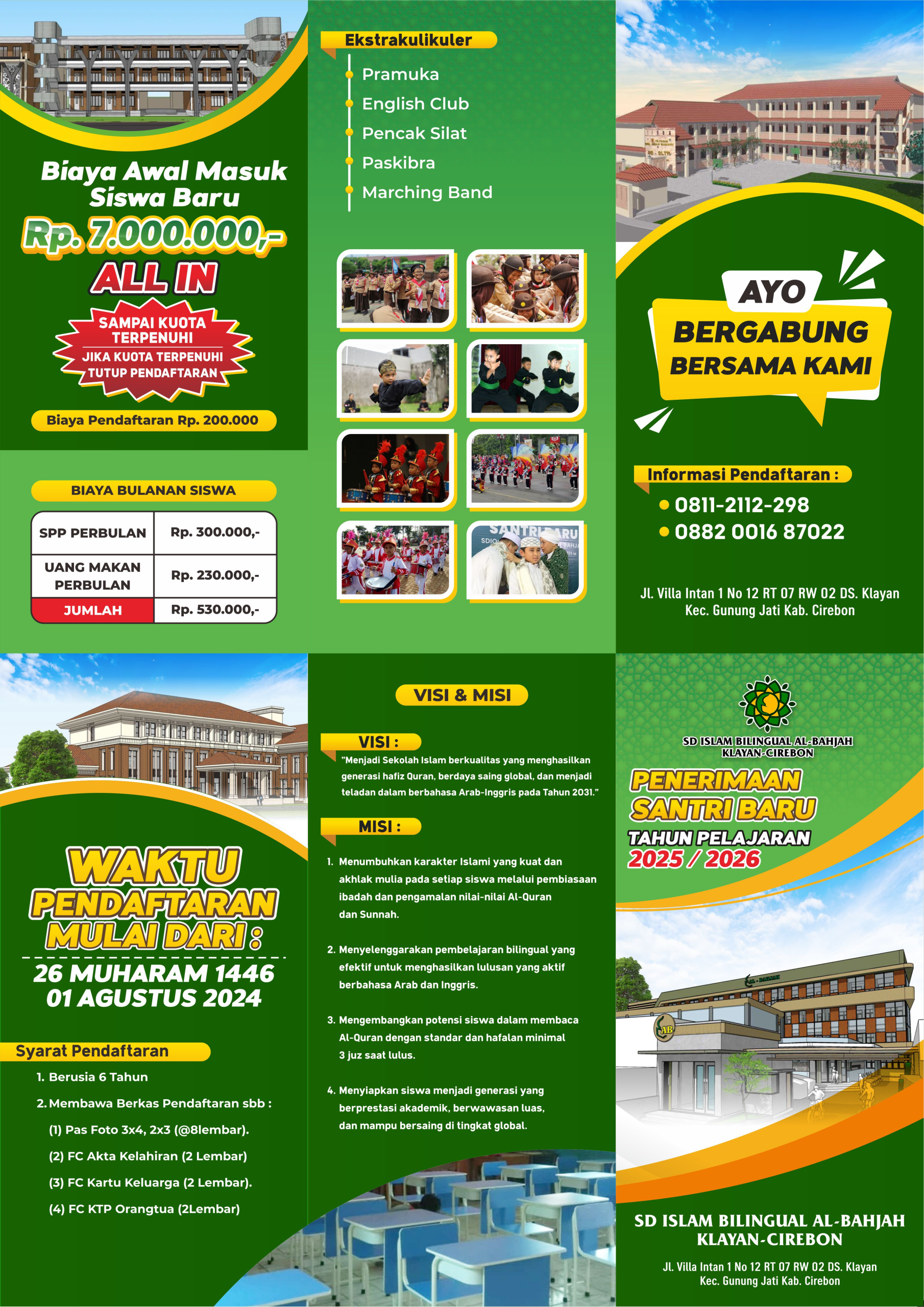 BROSUR SDI BILINGUAL AL BAHJAH