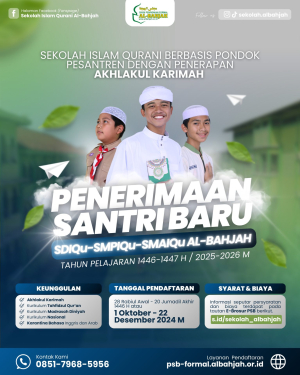 Penerimaan Santri Baru Al-Bahjah