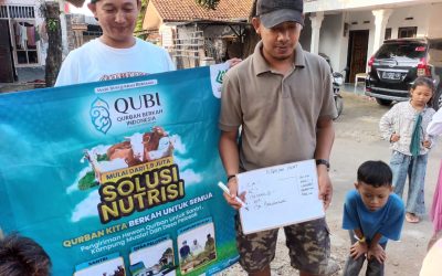 Distribusi Qurban, Qurban untuk Mualaf, Qurban untuk Santri, Qubi, Qurban Berkah Indonesia, Idul Adha 1446 H, Qurban Bersama LAZ Al-Bahjah, Qurban Buya Yahya