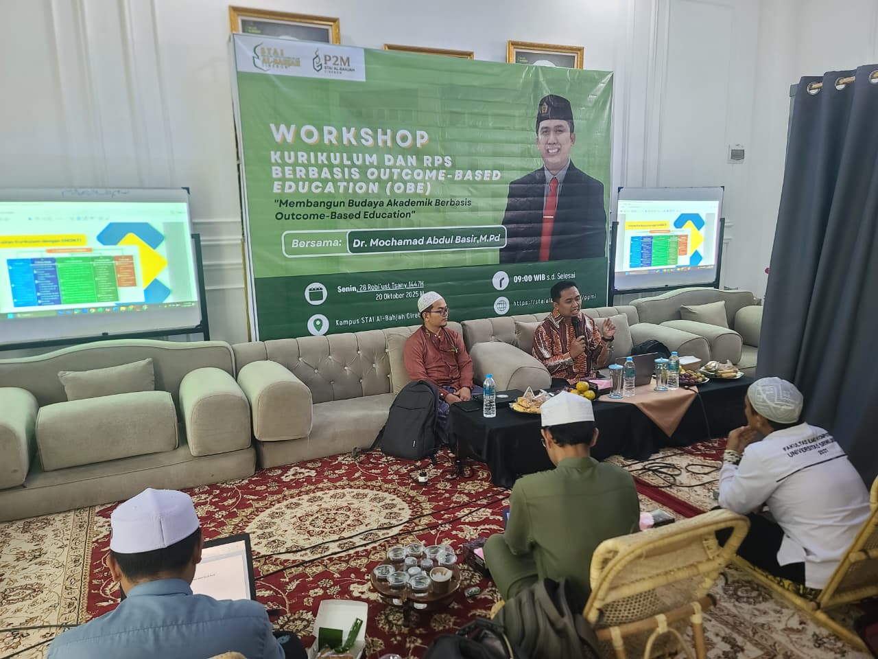 Wakil Rektor UNISSULA Hadir di Workshop OBE Al-Bahjah