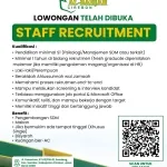 LOWONGAN KERJA – YAYASAN AL-BAHJAH