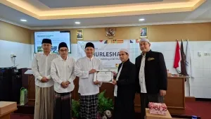 Perkuat silaturahmi dan kualitas pendidikan, Pengurus Al Bahjah Cabang Cirebon 1 gelar studi banding ke PPST Ar-Risalah Lirboyo Kediri, pada Senin (18/5/2026)